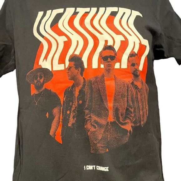 Weathers I Can’t Change Red White & Black T-Shirt Men’s Small - Picture 2 of 5